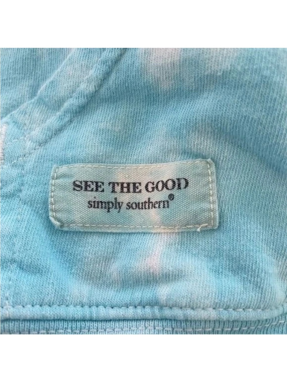 Simply southern salt heals the soul long sleeve hoodie size large - Picture 6 of 7
